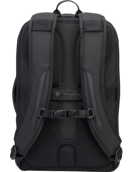 HP Recycled Series 15.6-inch Backpack zaino Nero Polivinilbutirrale (PVB), Polietilene tereftalato (PET)