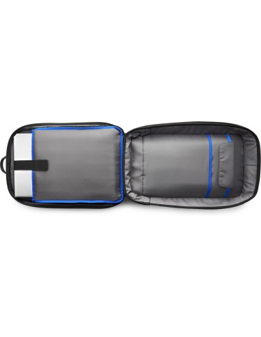 HP Recycled Series 15.6-inch Backpack zaino Nero Polivinilbutirrale (PVB), Polietilene tereftalato (PET)