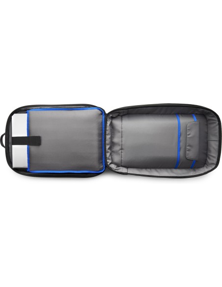 HP Recycled Series 15.6-inch Backpack zaino Nero Polivinilbutirrale (PVB), Polietilene tereftalato (PET)