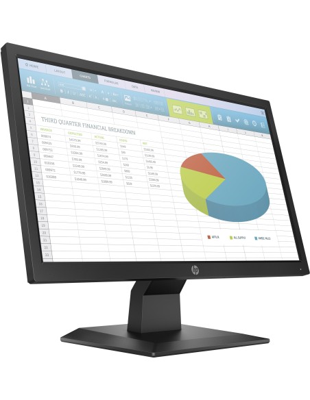 HP P204 49,5 cm (19.5") 1600 x 900 Pixel HD+ LED Nero