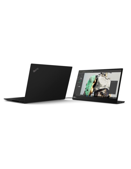 Lenovo ThinkVision M14 35,6 cm (14") 1920 x 1080 Pixel Full HD LED Nero