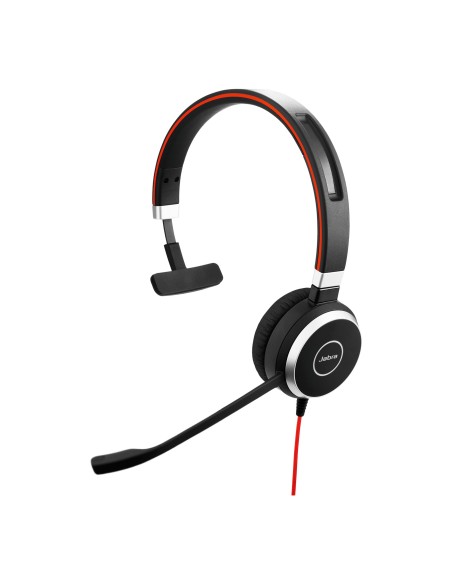 Jabra Evolve 40 MS Mono USB-C Auricolare Cablato A Padiglione Ufficio USB tipo-C Nero