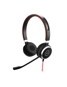Jabra Evolve 40 MS Stereo USB-C Auricolare Cablato A Padiglione Ufficio USB tipo-C Nero