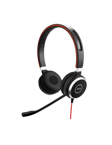 Jabra Evolve 40 UC Stereo USB-C Auricolare Cablato A Padiglione Ufficio USB tipo-C Nero