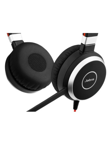 Jabra Evolve 40 UC Stereo USB-C Auricolare Cablato A Padiglione Ufficio USB tipo-C Nero