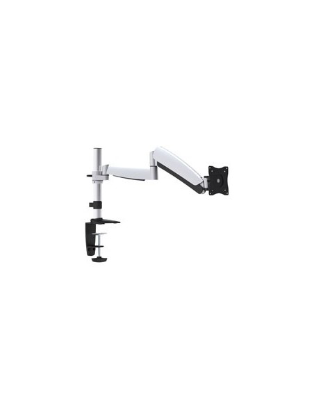 Equip 650112 supporto da tavolo per Tv a schermo piatto 68,6 cm (27") Morsa Bianco
