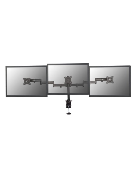 Equip 650116 supporto da tavolo per Tv a schermo piatto 68,6 cm (27") Morsa Nero