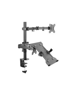 Equip 650119 supporto da tavolo per Tv a schermo piatto 81,3 cm (32") Morsa Nero