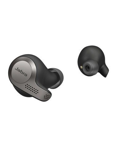 Jabra Evolve 65t Auricolare Wireless In-ear Ufficio Micro-USB Bluetooth Nero, Titanio