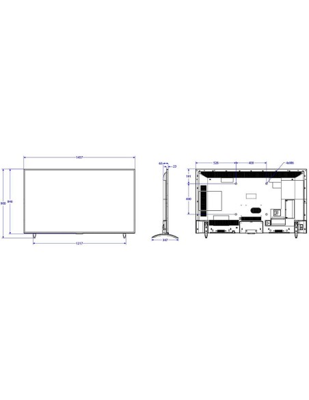 Philips Studio 65HFL2899S 12 TV Hospitality 165,1 cm (65") 4K Ultra HD 350 cd m² Nero 16 W