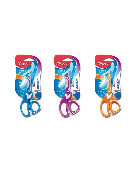 Maped Zenoa Fit Forbici da ufficio Taglio dritto Blu, Arancione, Rosa