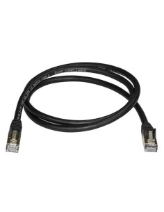 StarTech.com Cavo di Rete Ethernet Cat6a - Cavo Schermato STP da 1m - Nero 2