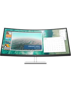 HP E344c 86,4 cm (34") 3440 x 1440 Pixel Quad HD LED Nero, Argento