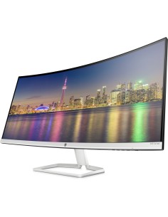 HP 34f 86,4 cm (34") 3440 x 1440 Pixel UltraWide Quad HD LED Nero, Bianco 2