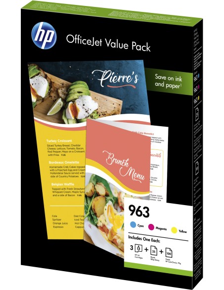 HP Pacchetto convenienza per ufficio 963