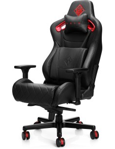 HP OMEN by Citadel Gaming Chair Sedia da gaming per PC Nero, Rosso 2