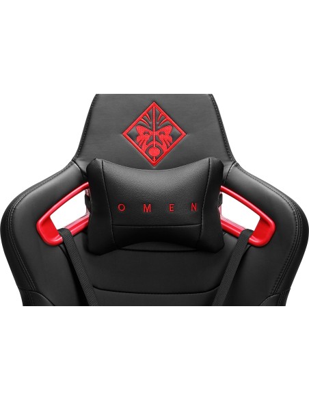 HP OMEN by Citadel Gaming Chair Sedia da gaming per PC Nero, Rosso