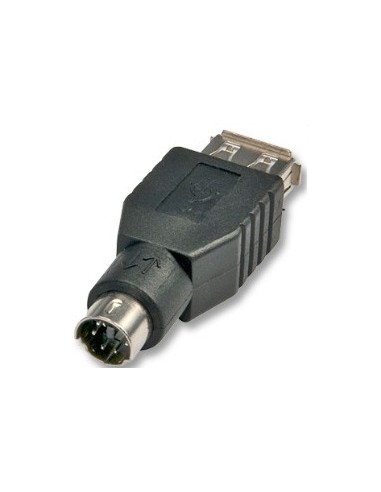 Lindy 70000 adattatore per inversione del genere dei cavi USB PS 2 Nero