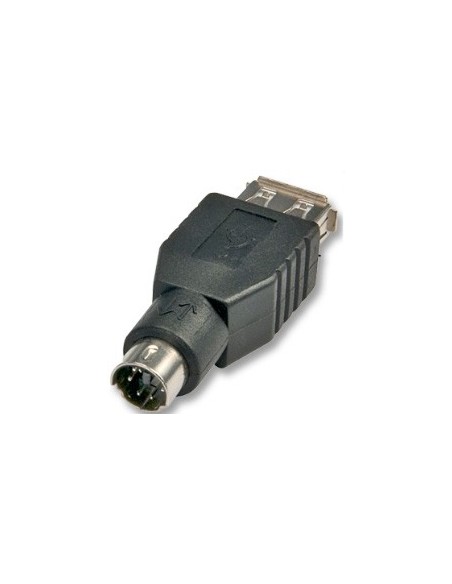 Lindy 70000 adattatore per inversione del genere dei cavi USB PS 2 Nero