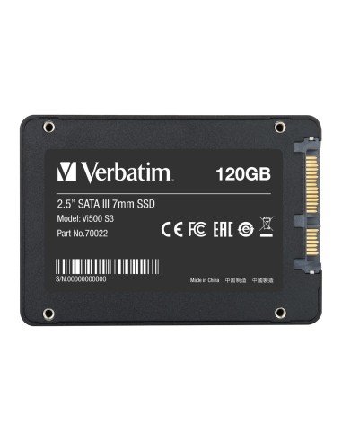 Verbatim Vi500 2.5" 120 GB Serial ATA III