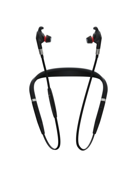 Jabra Evolve 75e Auricolare Con cavo e senza cavo Passanuca, In-ear Ufficio Micro-USB Bluetooth Nero