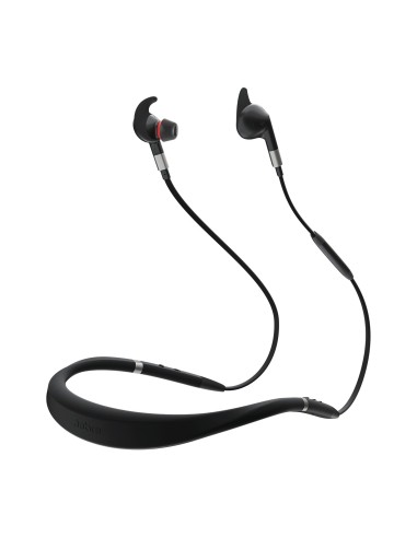 Jabra Evolve 75e Auricolare Con cavo e senza cavo Passanuca, In-ear Ufficio Micro-USB Bluetooth Nero