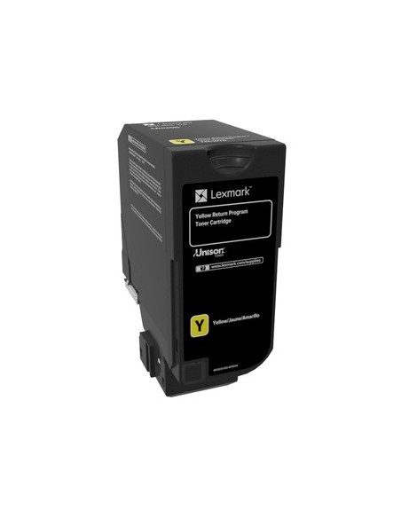 Lexmark 74C20Y0 cartuccia toner 1 pz Originale Giallo