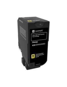 Lexmark 74C2HYE cartuccia toner 1 pz Originale Giallo
