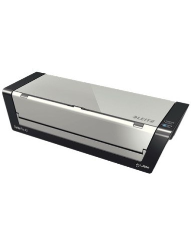 Leitz iLAM Touch Turbo Pro Plastificatrice a caldo 2000 mm min Nero, Argento