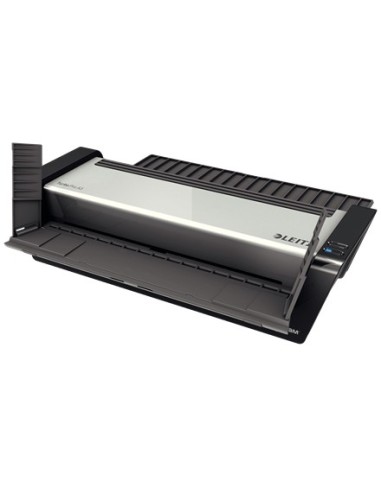 Leitz iLAM Touch Turbo Pro Plastificatrice a caldo 2000 mm min Nero, Argento
