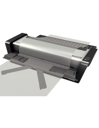Leitz iLAM Touch Turbo Pro Plastificatrice a caldo 2000 mm min Nero, Argento