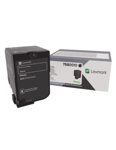 Lexmark 75B0010 cartuccia toner 1 pz Originale Nero