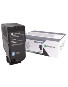 Lexmark 75B0020 cartuccia toner 1 pz Originale Ciano