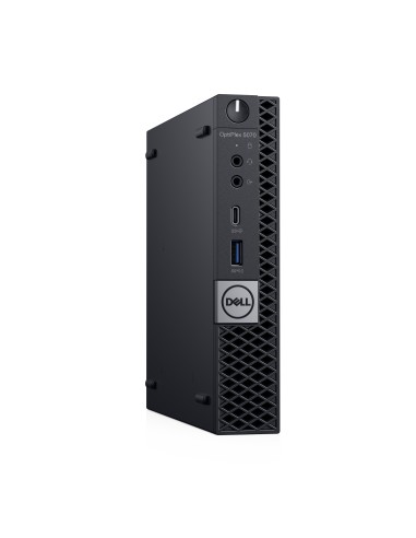 DELL OptiPlex 5070 DDR4-SDRAM i5-9500T MFF Intel® Core™ i5 8 GB 256 GB SSD Windows 10 Pro Mini PC Nero