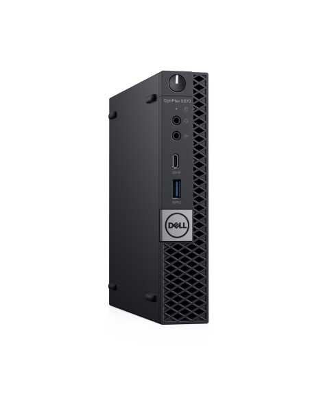 DELL OptiPlex 5070 DDR4-SDRAM i5-9500T MFF Intel® Core™ i5 8 GB 256 GB SSD Windows 10 Pro Mini PC Nero