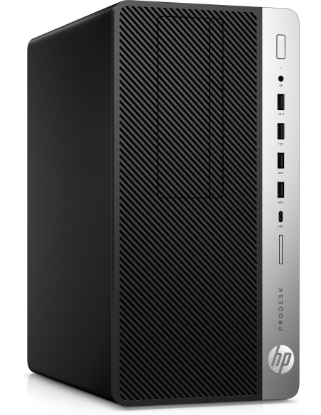 HP ProDesk 600 G5 DDR4-SDRAM 9500 Micro Tower Intel® Core™ i5 8 GB 256 GB SSD Windows 10 Pro PC Nero