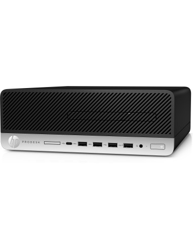 HP ProDesk 600 G5 DDR4-SDRAM i7-8700 SFF Intel® Core™ i7 8 GB 256 GB SSD Windows 10 Pro PC Nero