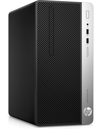 HP ProDesk 400 G6 DDR4-SDRAM 9500 Micro Tower Intel® Core™ i5 8 GB 1000 GB HDD Windows 10 Pro PC Nero