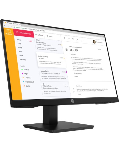 HP P24h G4 60,5 cm (23.8") 1920 x 1080 Pixel Full HD IPS