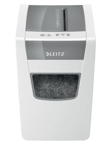 Leitz IQ Slim Office P-4 distruggi documenti Triturazione incrociata 22 cm Bianco