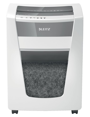 Leitz 80060000 distruggi documenti Triturazione incrociata 23 cm Bianco