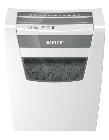 Leitz IQ Home Office P-4 distruggi documenti Taglio a particelle 22 cm Bianco