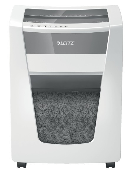 Leitz 80100000 distruggi documenti Taglio a frammenti 23 cm Bianco