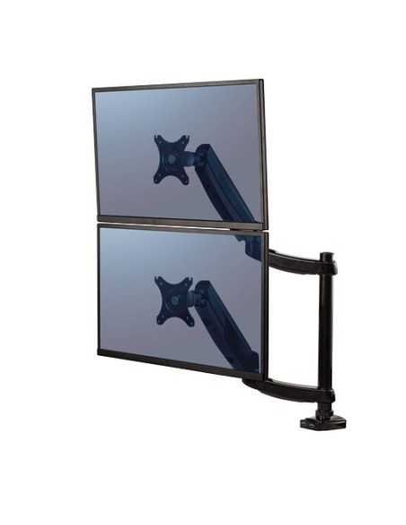 Fellowes 8043401 supporto da tavolo per Tv a schermo piatto 68,6 cm (27") Morsa Nero