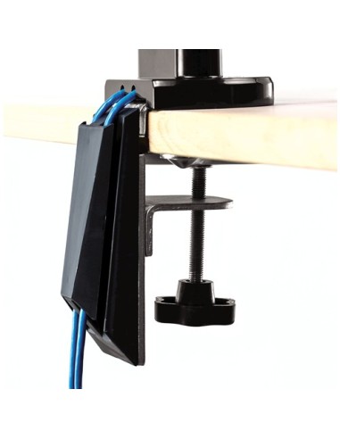 Fellowes 8043401 supporto da tavolo per Tv a schermo piatto 68,6 cm (27") Morsa Nero