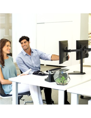 Fellowes 8043701 supporto da tavolo per Tv a schermo piatto 81,3 cm (32") Libera installazione Nero