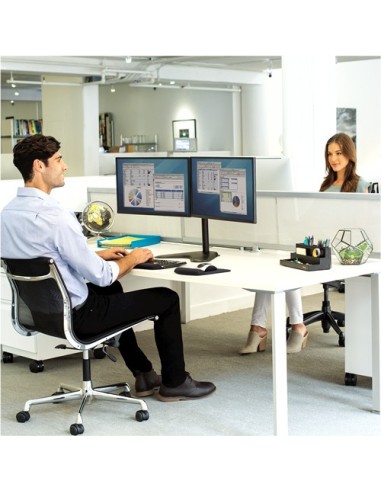 Fellowes 8043701 supporto da tavolo per Tv a schermo piatto 81,3 cm (32") Libera installazione Nero