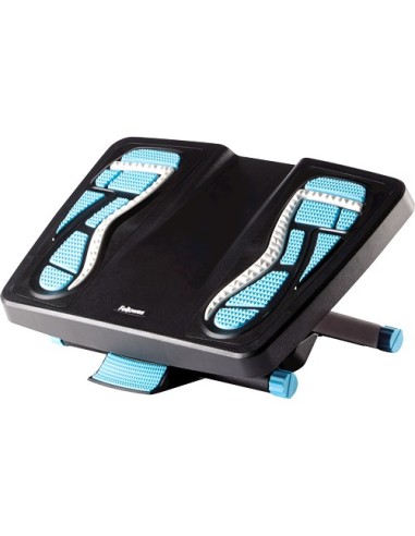 Fellowes 8068001 poggiapiede da scrivania Blu, Antracite, Grigio