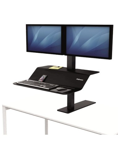 Fellowes 8082001 postazione di lavoro in piedi-seduto