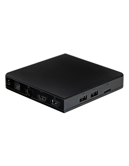 Hannspree Android Box 6.0 Cavo, Ethernet (RJ-45), WLAN Full HD Nero